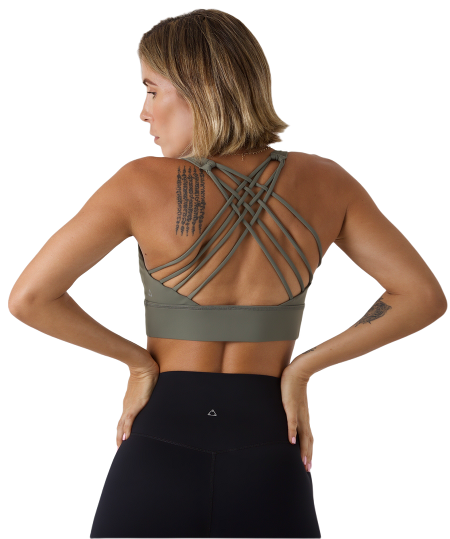 Cross Back Bra Medium Support